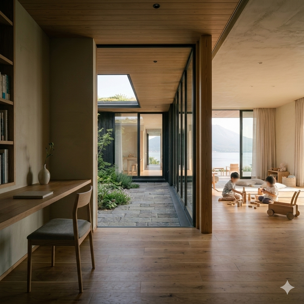 家族向け住宅の設計